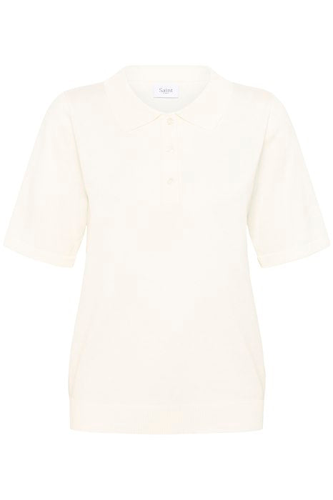 Saint Tropez MilaSZ Polo SS Pullover Ice