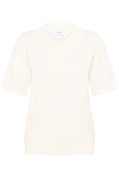 Saint Tropez MilaSZ Polo SS Pullover Ice