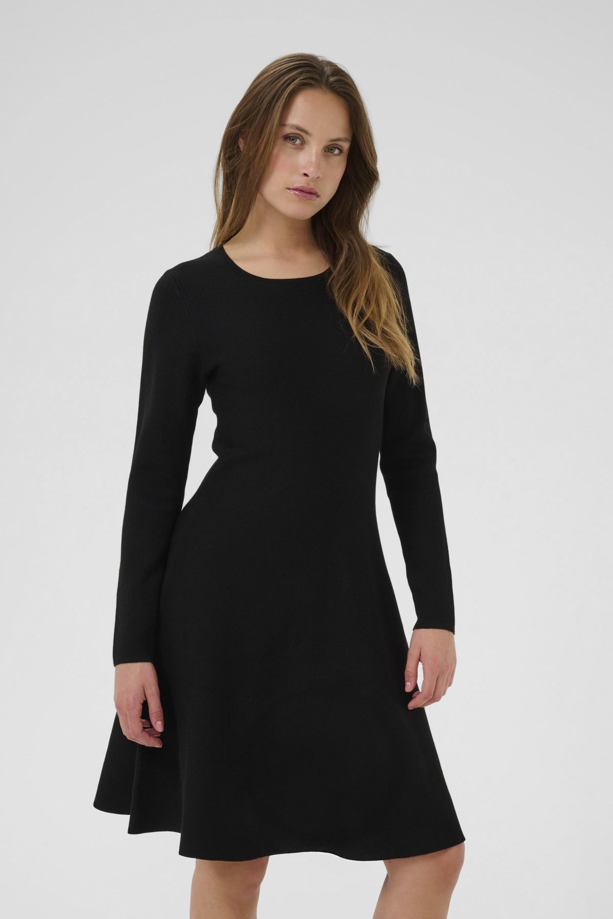 Kaffe Clothing KAmalina Knit Dress Black Deep