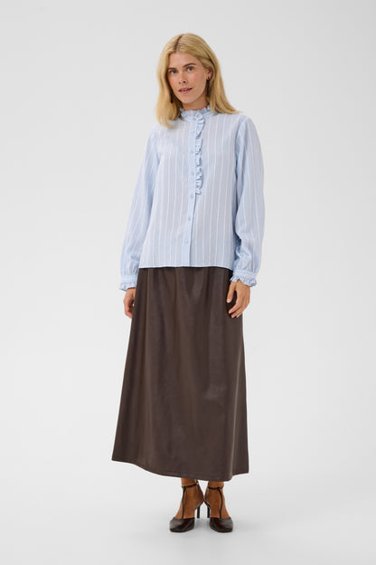 Culture CUarin Blouse Blue/White Stripe
