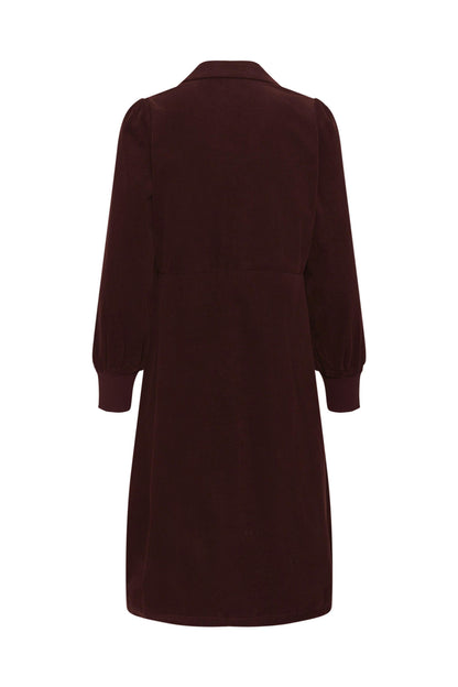 Culture CUmissy Rhaena Dress Chocolate Truffle