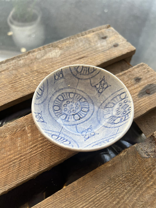 Wonki Ware Liten Skål Mørkeblå 8,5 Cm