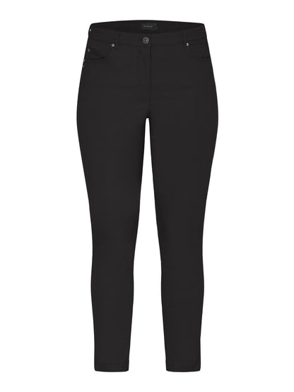 Brandtex Pants 5-pocket Victoria Curvy Fit Black