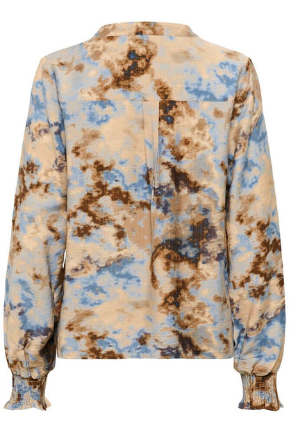 Culture CUhizzy Greece LS Blouse