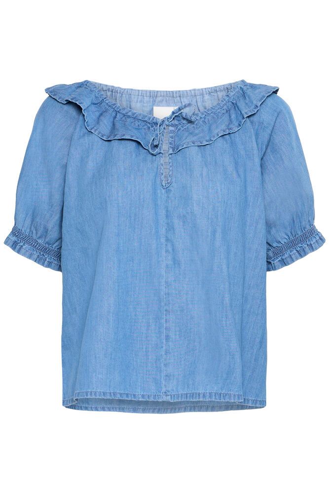 Ichi Ihbarcy SS Light Blue Chambray