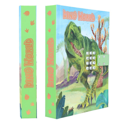 Dagbok Med Kodelås Og Musikk Dino World