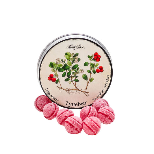 Snuseske med Tyttebærdrops
