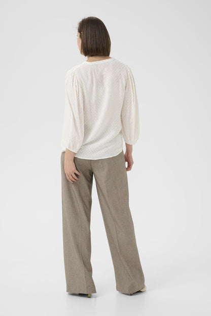 Kaffe Clothing KAannika Blouse Chalk
