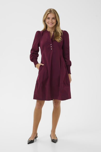 Culture CUloretta Antoinett Dress Zinfandel