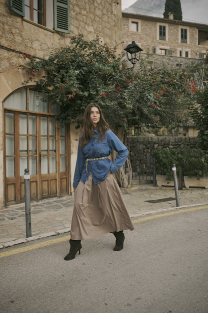 Culture CUastrid Antoinett Skirt Pine Bark