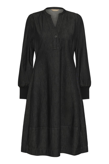 Culture CUallura Arpa Rib Dress Black Wash
