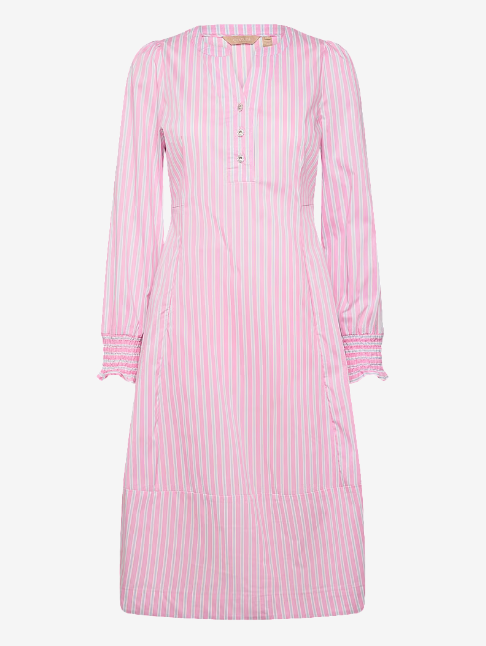 Culture CUart Dress Pink Stripe