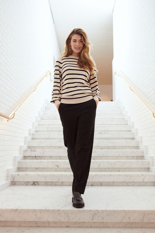 Kaffe Clothing KAlora Wide Pants HW Black Deep