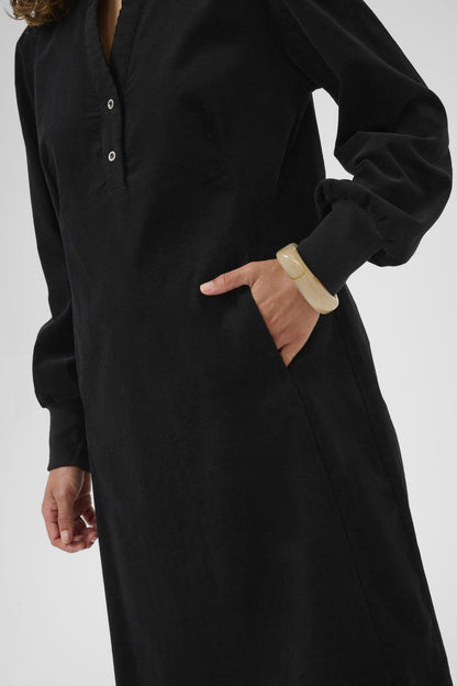 Culture CUula Rhaena LS Dress Black