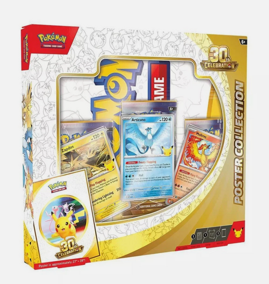 Pokémon TCB Trading Card Game: 30th Celebration Poster Collection