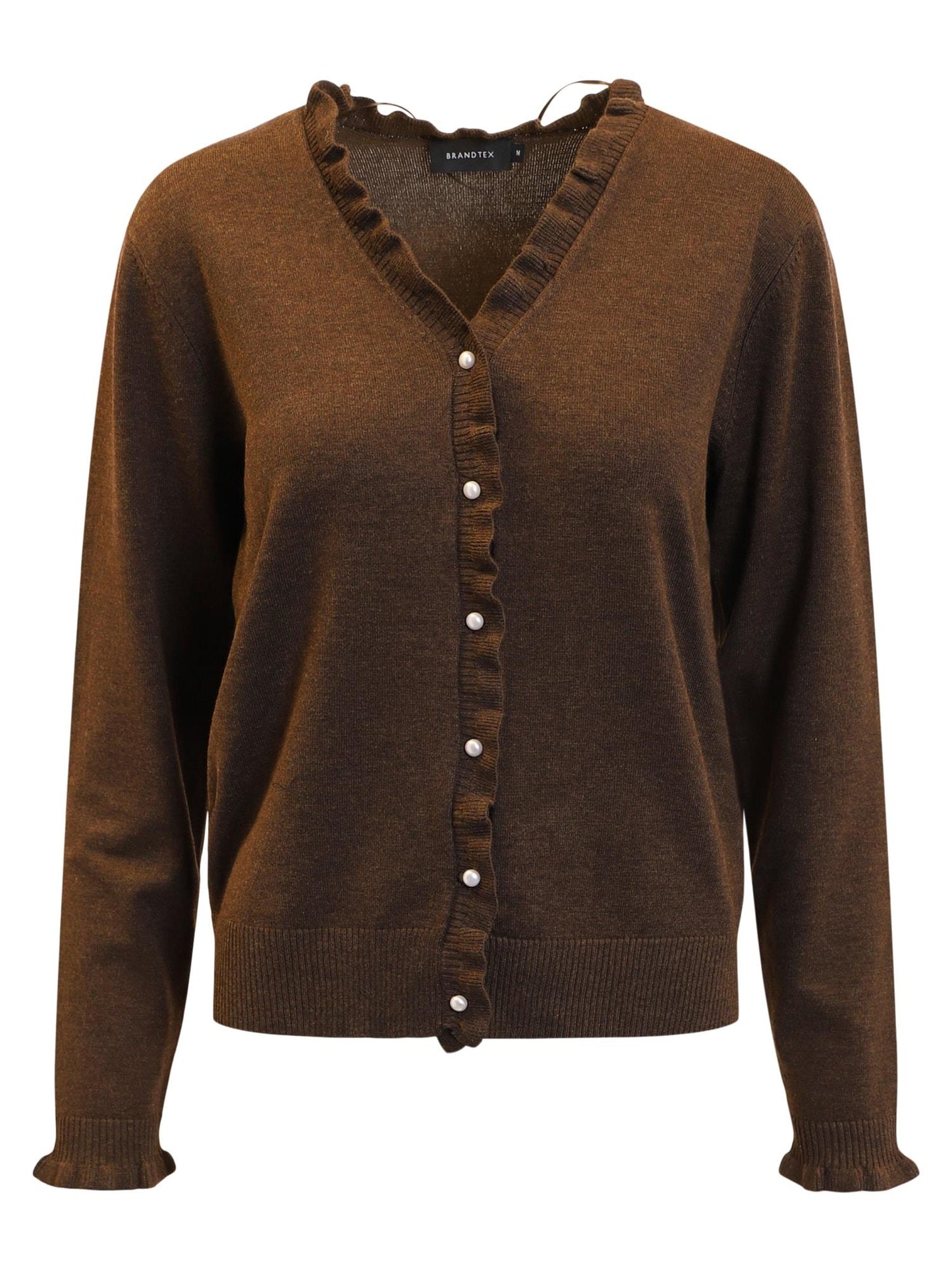 Brandtex Cardigan Brun