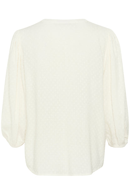 Kaffe Clothing KAannika Blouse Chalk