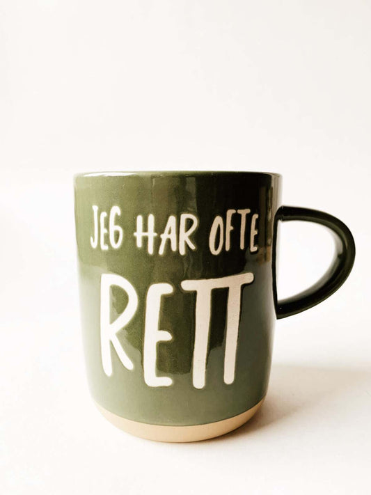 Trend Design Krus "Jeg har ofte rett"