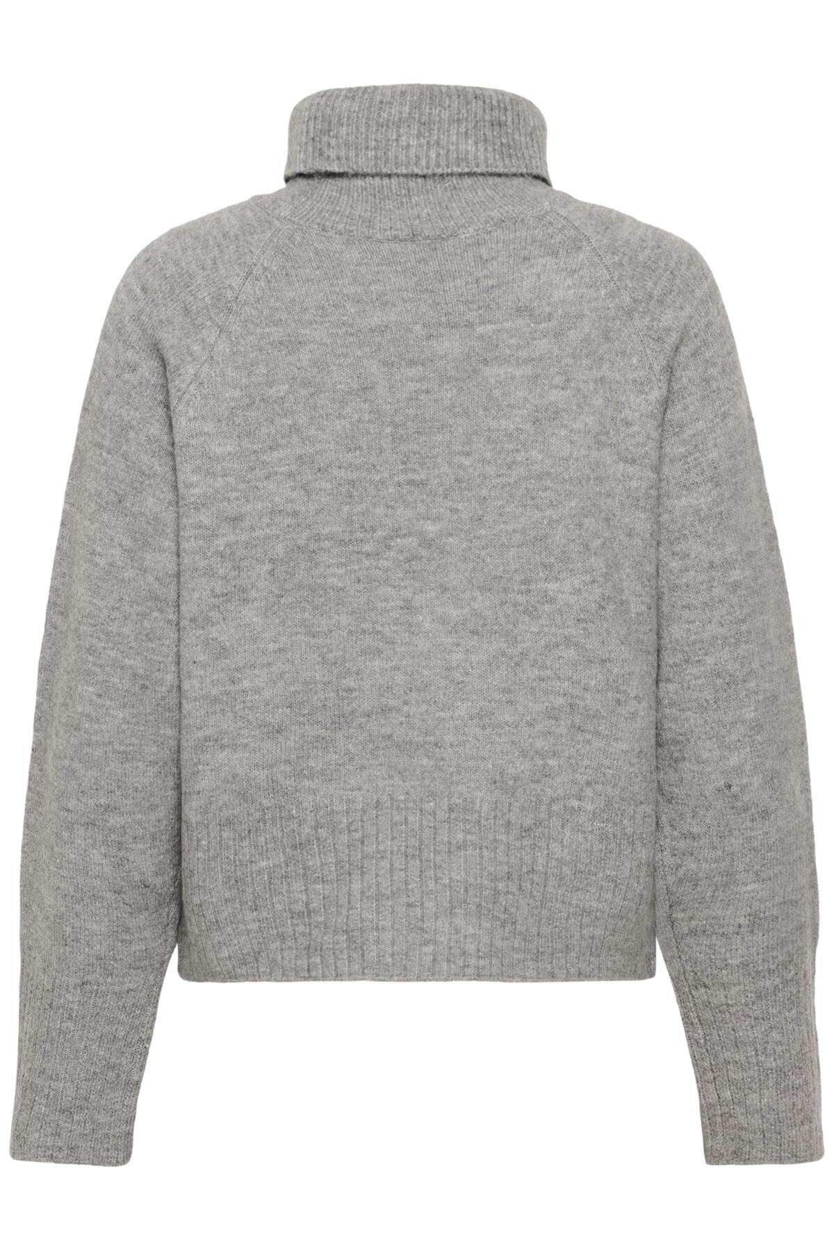 Kaffe Clothing KAerin Rollneck Light Grey Melange