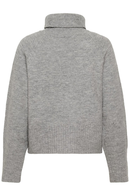 Kaffe Clothing KAerin Rollneck Light Grey Melange