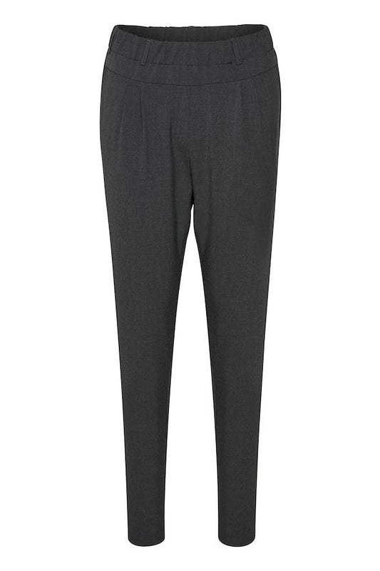 Kaffe Clothing Jillian Vilja Pants Dark Grey Melange