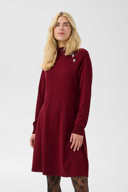 Culture CUaniki Annemarie Dress Biking Red
