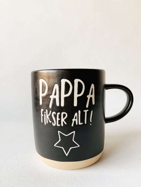 Trend Design Krus H 9,5 Cm “Pappa Fikser Alt”