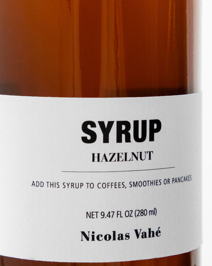 Nicolas Vahé Sirup Hazelnut Syrup