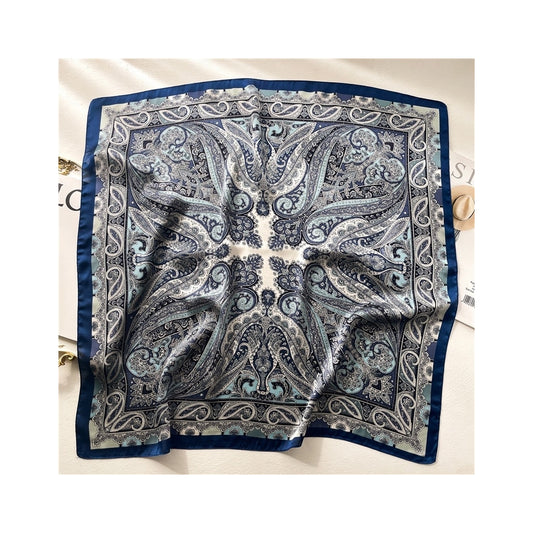 Silkeskjerf Bandanas - Marineblå
