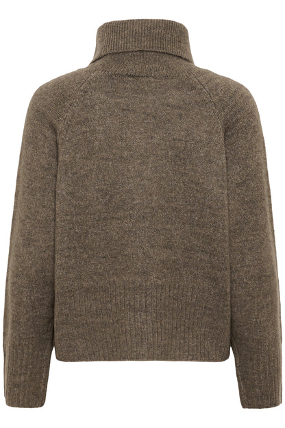 Kaffe Clothing KAerin Rollneck Morel Melange