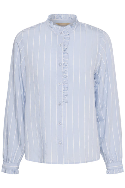 Culture CUarin Blouse Blue/White Stripe