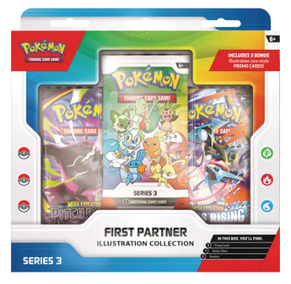 Pokémon First Partner Illustration Collection Series 3