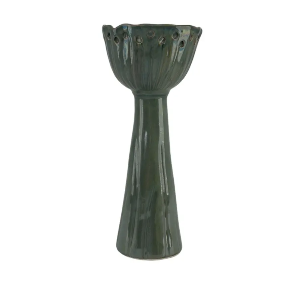Miljøgården Vase Lotus Petrol (største)