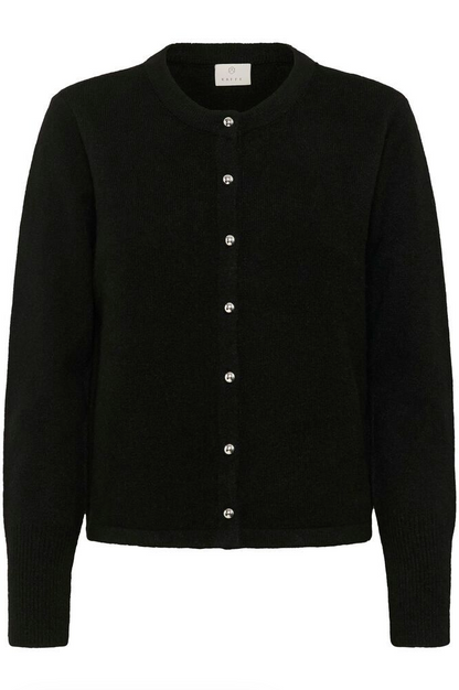 KAniel Knit Cardigan Black Deep