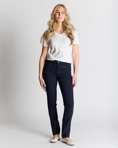 Floyd Stretchbukse Alea 180A Navy Straight