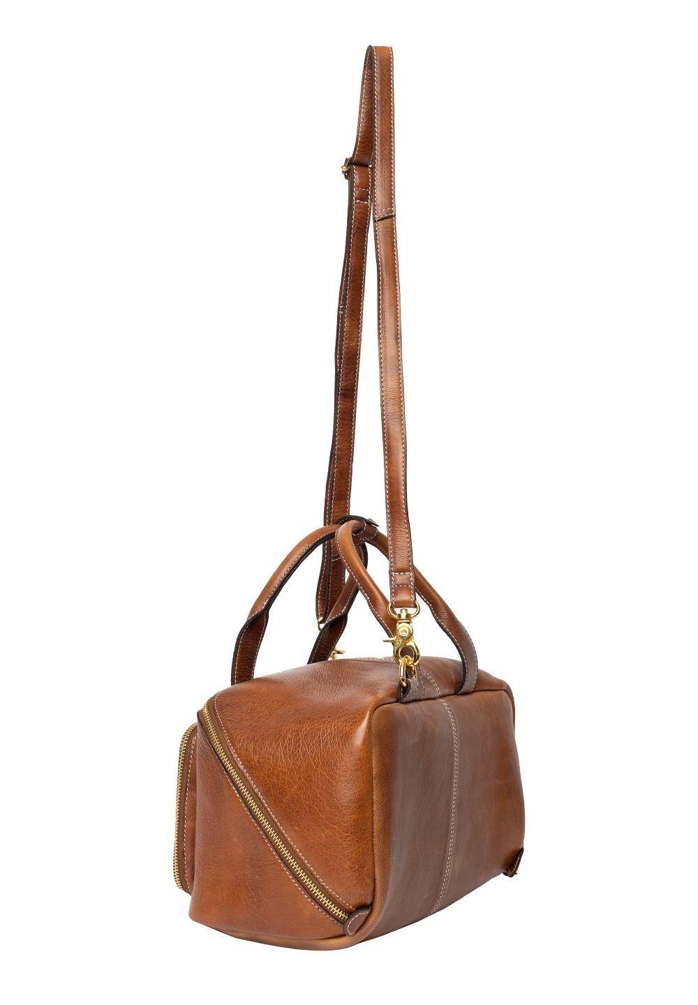 RE:Designed Strikkeveske Project P039 Walnut/Gold