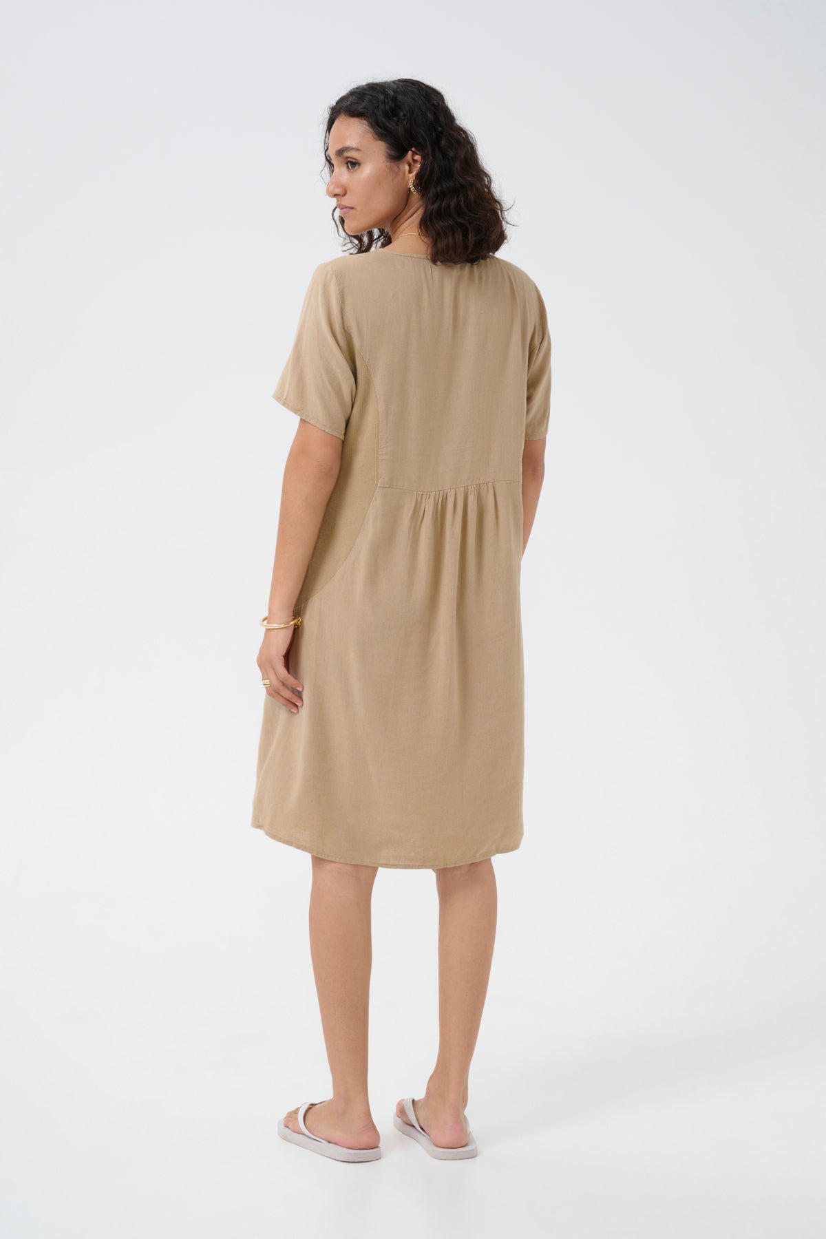 Kaffe Clothing KAmilia Dress Chinchilla