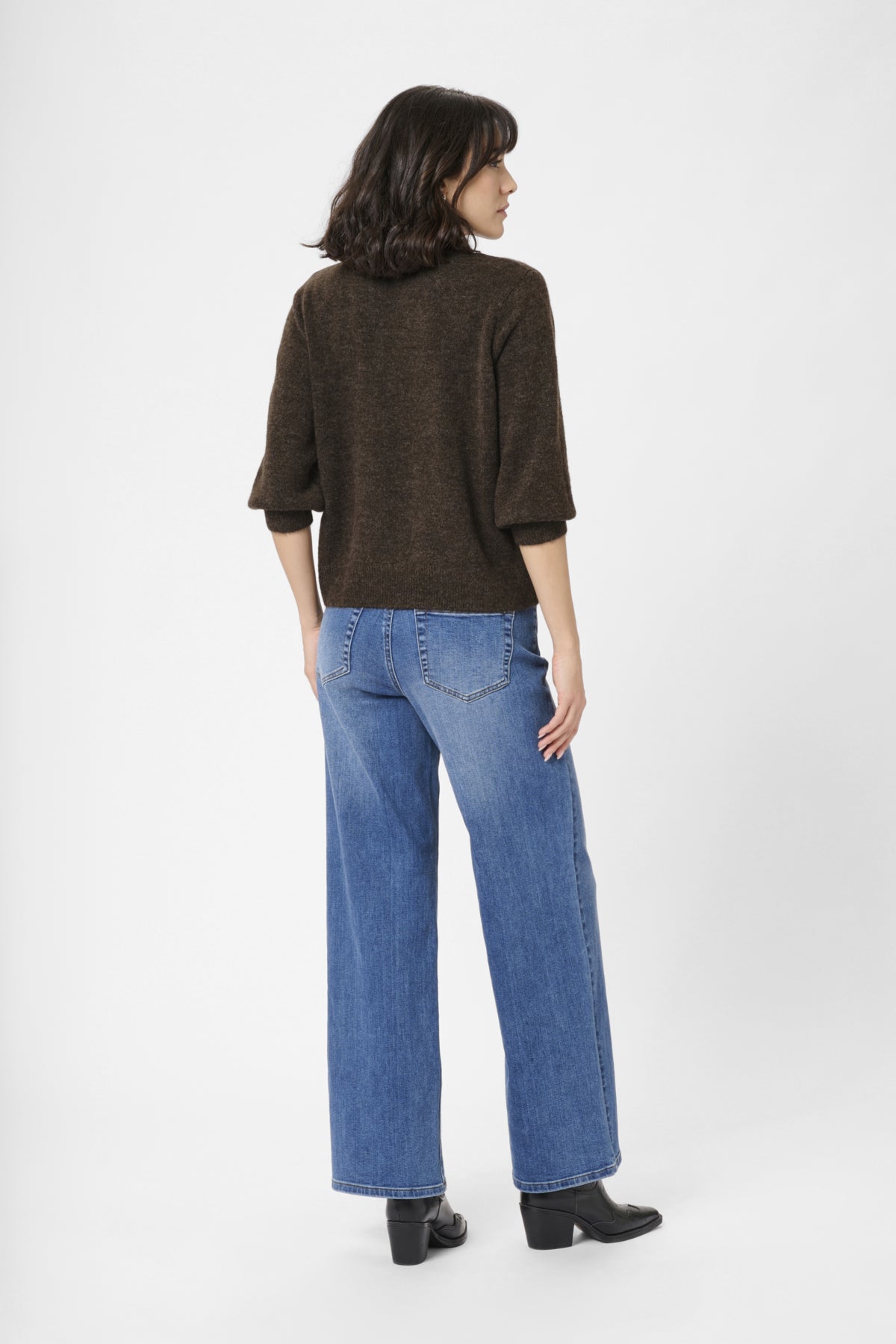 Kaffe Clothing KAmeridith Pullover Black Coffee