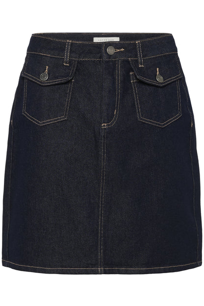 Kaffe Clothing KArory Skirt Unwashed Blue Denim