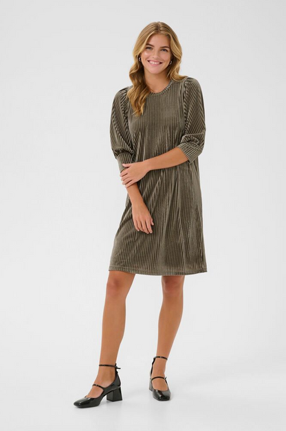 Kaffe Clothing KAcaca Short Dress Morel