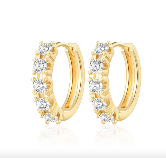 Nora Norway Ear 732 Gold Clear