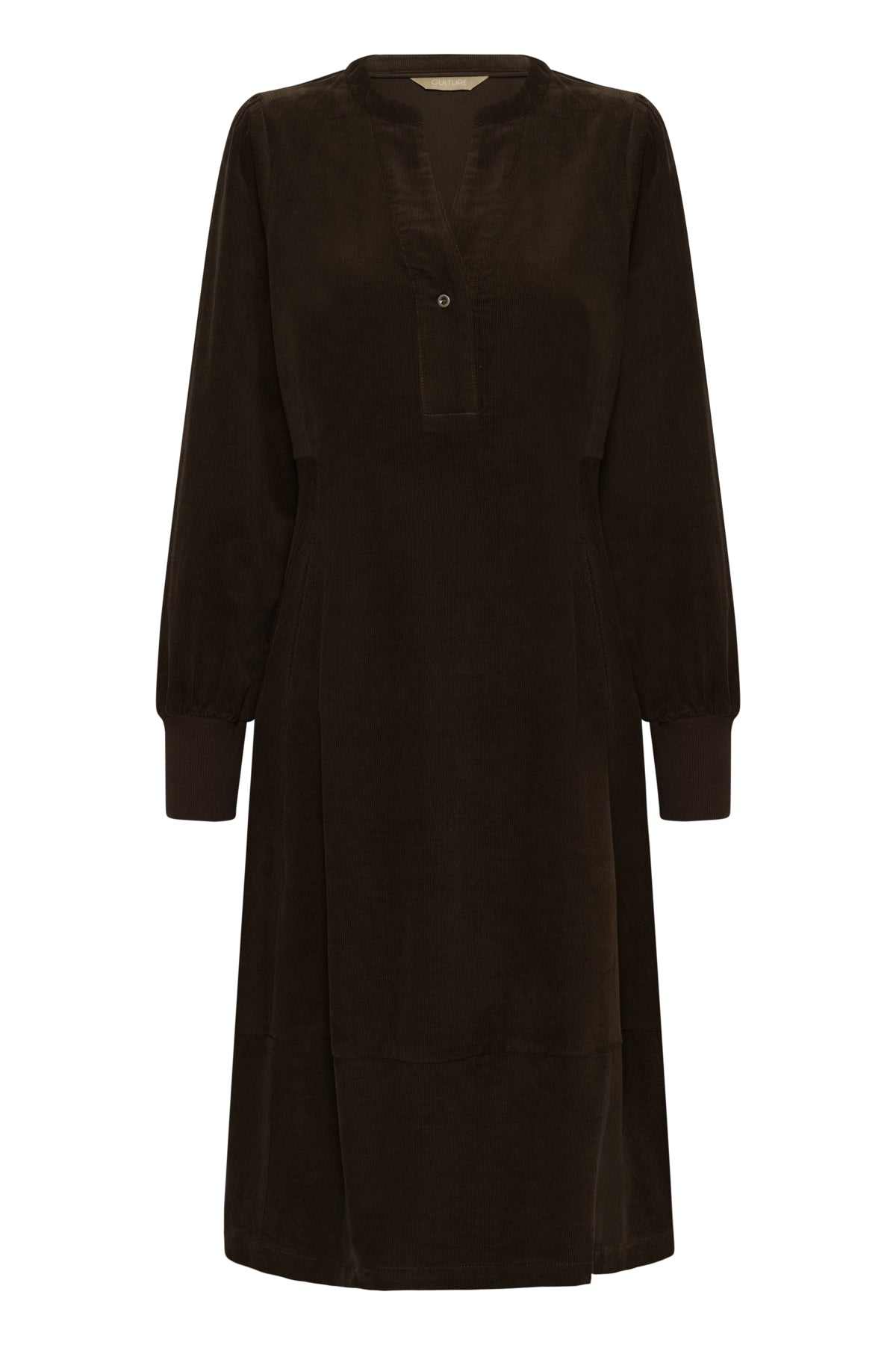 Culture CUrhaena LS Dress Coffee Bean