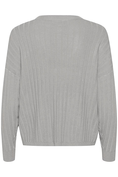 Kaffe Clothing KAlola Knit Pullover Grey Melange