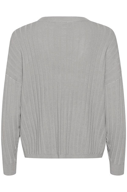 Kaffe Clothing KAlola Knit Pullover Grey Melange