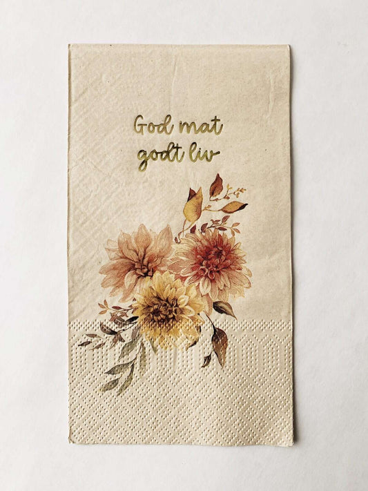 Trend Design Serviett buffet «god mat godt liv»