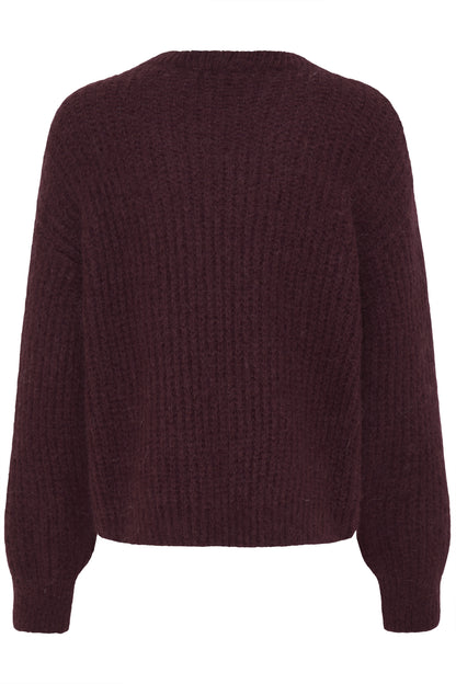 Sorbet SBgulvig Bellis Knit Blouse Cabernet