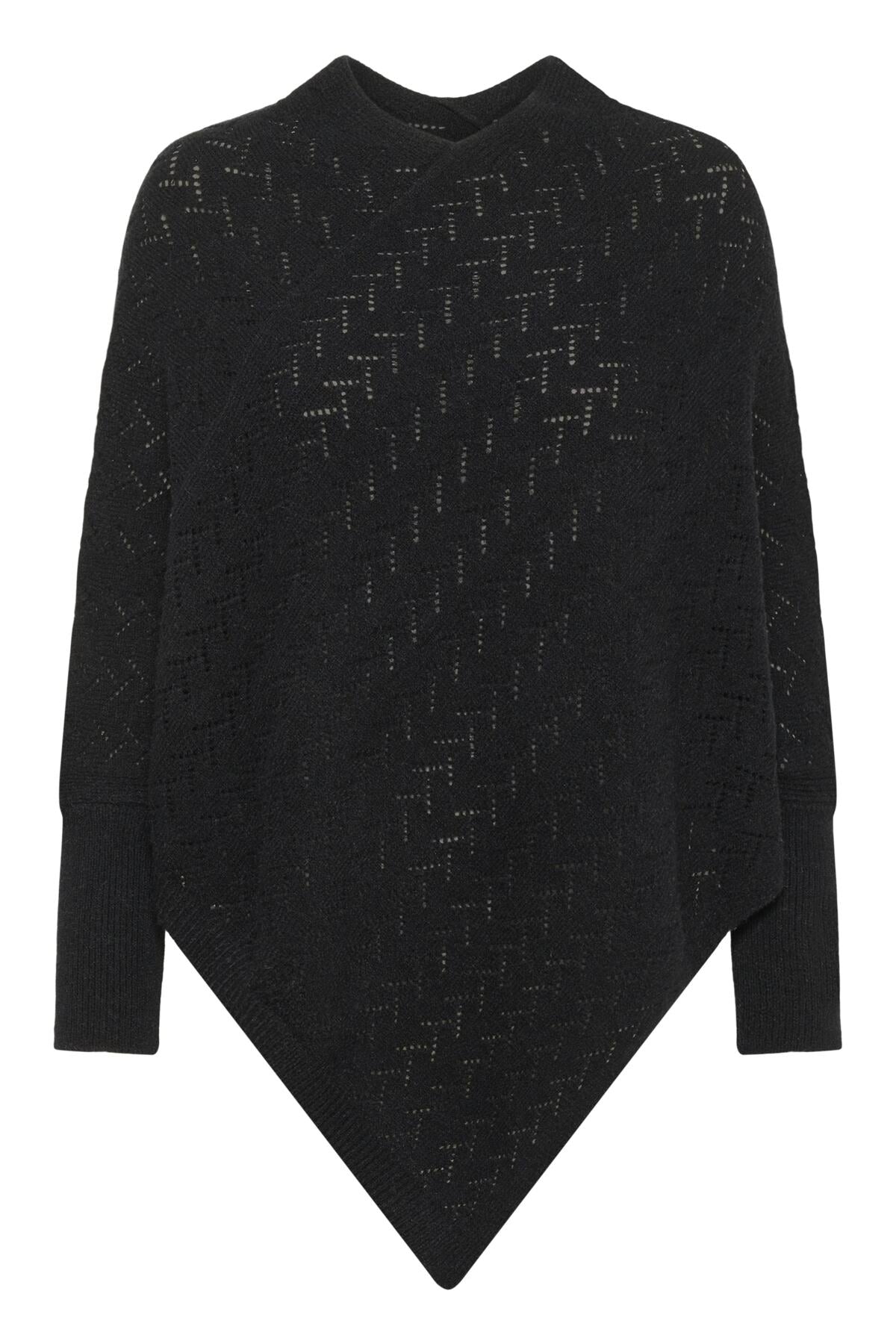 Kaffe Clothing KAoline Poncho Black Deep