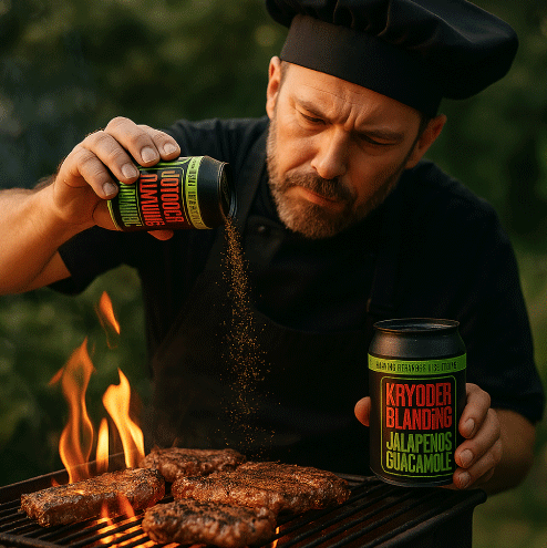 Krydderblanding Jalapenos & Guacamole Krydderblanding på ølboks
