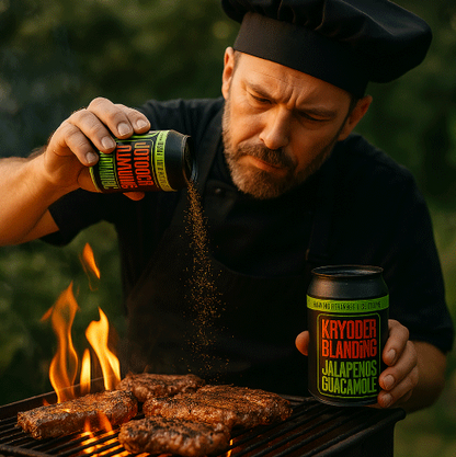 Krydderblanding Jalapenos & Guacamole Krydderblanding på ølboks