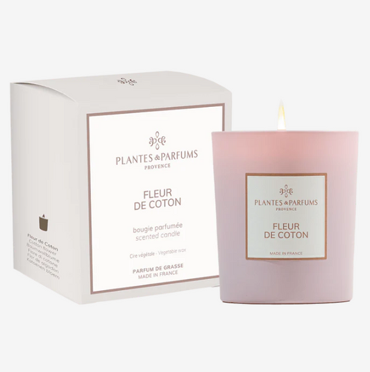 Plantes & Parfums Duftlys Bomullsblomst duftlys 180 gr